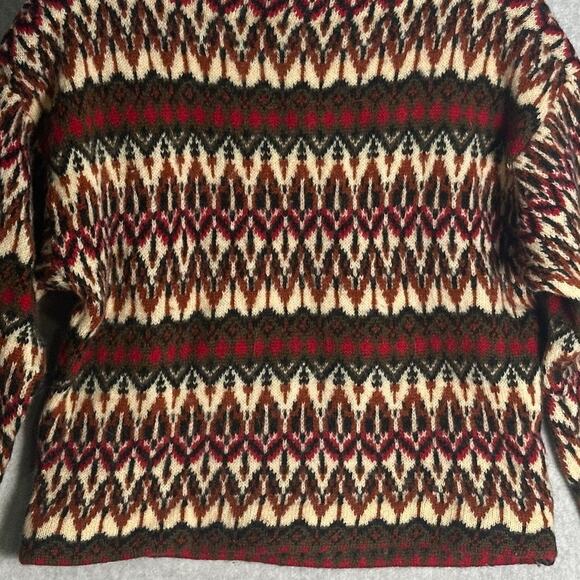 Iceland Hans Heitsch Jersey Modeller Vtg Sz XS/S Scandanavian Lambswool Sweater - Picture 9 of 10